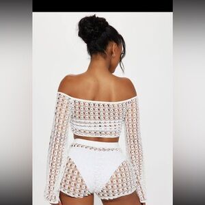 Fashion nova white set